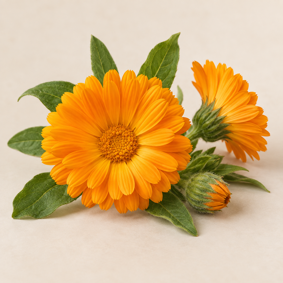 Botanická složka: calendula